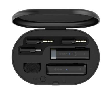 Wireless Microphone (BOYA) - Комплект беспроводного микрофона Obsbot, OMB-2110-CE