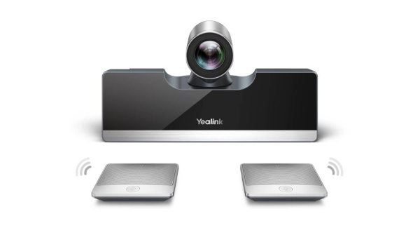 VC500-Mic-WP Видеотерминал Yealink (VC500 Pro Codec, two CPW90 wireless microphones, USB-DECT dongle