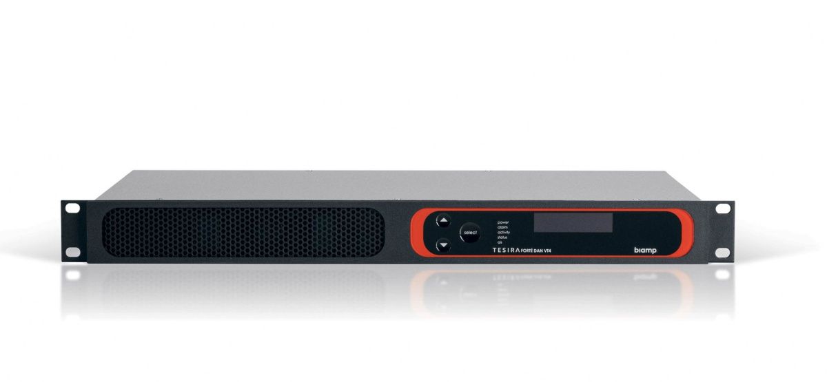 TesiraFORTÉ AVB AI Аудио коммутатор Biamp, фиксированный DSP 12x8 (0396.900)