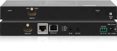 91540017, HDBaseT удлинитель HDMI с выходом для локального монитора (передатчик) Lightware HDMI-TPS-TX210