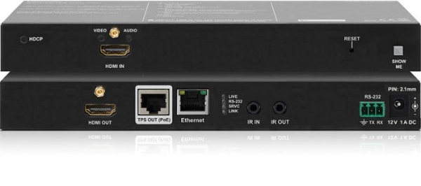 91540017, Lightware, HDMI-TPS-TX210, HDMI1.4 + Ethernet + RS‐232 + bidirectional IR HDBaseT transm