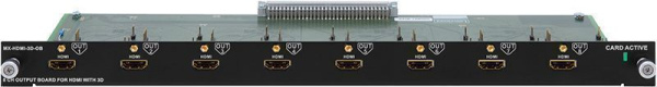91130005, Lightware, MX-HDMI-3D-OB, Модуль на 8 выходов HDMI1.4 deep color с поддержкой DVI и HDCP. 