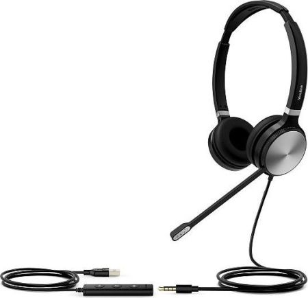 UH36 Dual проводная USB-гарнитура Yealink