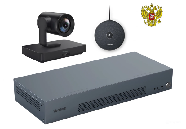 M900-AVI-RU Видеотерминал Yealink (MeetingEye 900, UVC84/85, VCM35, VCH51, ПДУ, кабели)