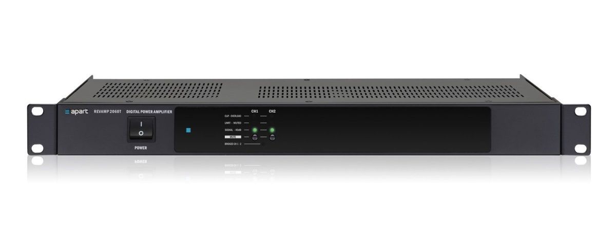 REVAMP2060T Двухканальный Канальный усилитель класса D 2 x 60 W Biamp