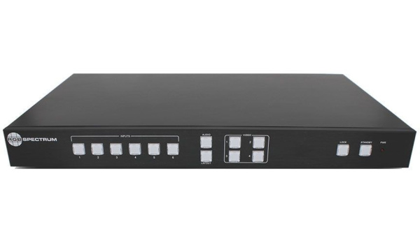 QuadView UHDX RGB Spectrum Мультивьюер RGB Spectrum QuadView UHDx 4 с 6 видеовходами