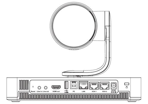 UVC88 Интеллектуальная USB Камера Yealink (SmartVision 80), пульт ДУ, кабели, крепление, блок питания, 2-year AMS