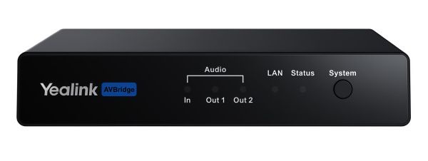 AVBridge Аудио/Видео Концентратор Yealink (AVBridge, Кабель USB 3.0 2.5m, 3M Velcro х2, Mounting Bracket, Mounting Ears х2, 2 years AMS)