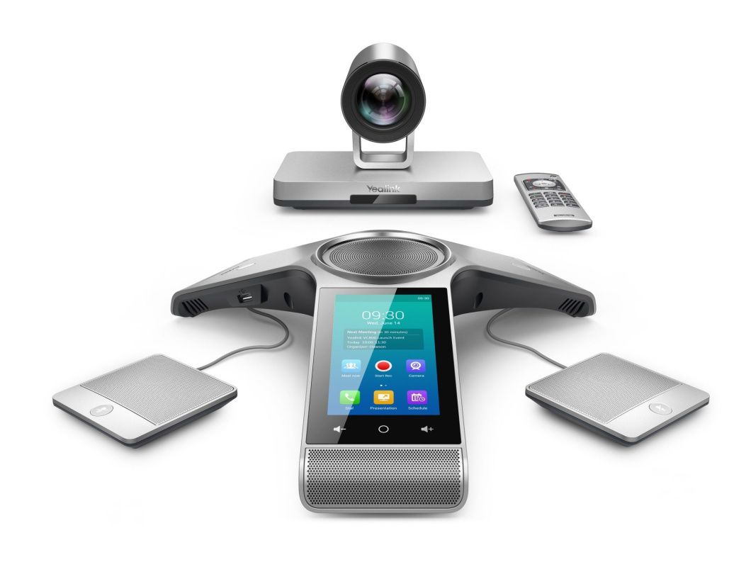 VC800-Phone-Wired Видеотерминал Yealink (VC800 Codec, CP960 Conference Phone, two CPE90 wired 