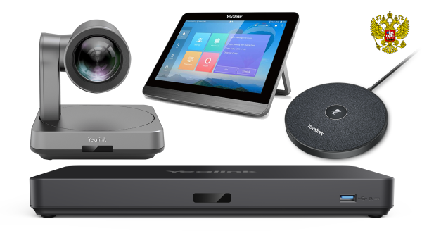 M500-AVI-CTP18-RU Видеотерминал Yealink (MeetingEye 500, UVC84/85, VCM35, VCH51, CTP18, ПДУ)