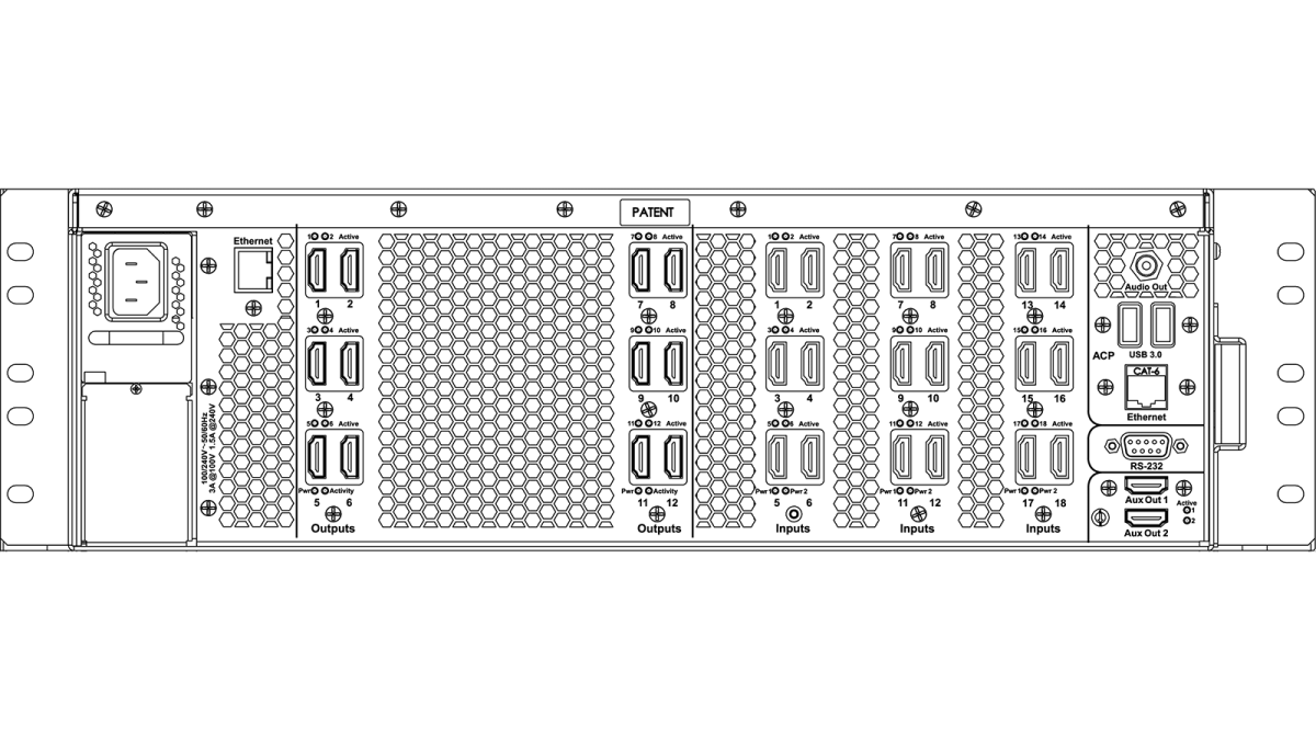 MediaWall V RGB Spectrum Контроллер видеостен RGB Spectrum MediaWall V