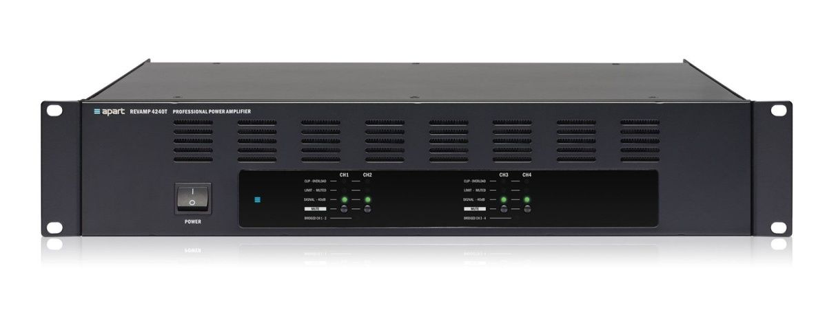 REVAMP4240T Четырехканальный усилитель класса D 2 x 480 W Biamp