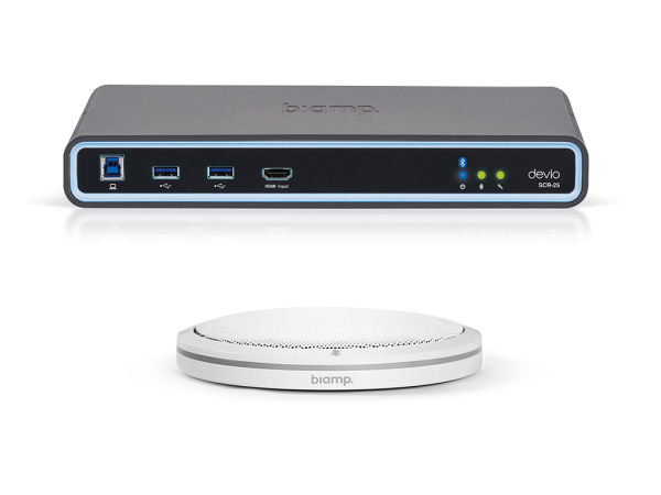 Devio SCR-25TXWHITE Комплект конференц-коммутатор Devio SCR-25 + Потолочный микрофонный массив TTM-XEX Biamp
