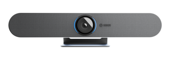 SDVB-4х001W Видеобар Видеобар Sber ( белый, 4K камера 5x EPTZ, 110 FOV, микрофон 6м, динамики 8W, терминал с ПО JazzRooms)