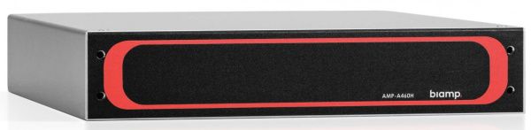 AMP-A460H Biamp TESIRA  4 канальный усилитель, 60Вт на канал при 4,8 Ом или 70/100В, 1U половина ширины рэка.(912.0438.900)