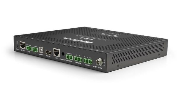 SW-740-TX, WyreStorm, Презентационный коммутатор 4K UHD 4:4:4 60 Гц HDBaseT™ с 4 входами, DSC, масштабированием и хостом USB (4K: 100 м/328 футов)