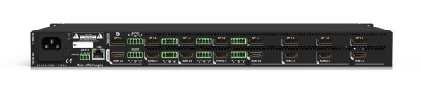 91310062, Lightware, MX2-8x8-DH-8DPi-A,  8 DP 1.2 input and  8 HDMI 2.0 output Full 4K HDCP 2.2 stan