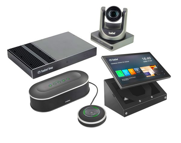 AVC-TrueConf-ATC-Group-Silent / FullHD Видеотерминал TrueConf (Кодек (без MCU), с картой захвата, PTZ-камера TrueConf 2512U3H, Yamaha YVC-1000 с доп.микрофоном YVC-MIC1000, TrueConf Control Panel 8, TrueConf Share Standard 4K, ПУ, Набор кабелей)