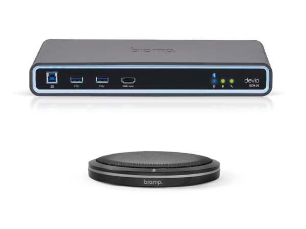 Devio SCR-25TXBLACK Комплект конференц-коммутатор Devio SCR-25 + Потолочный микрофонный массив TTM-XEX Biamp