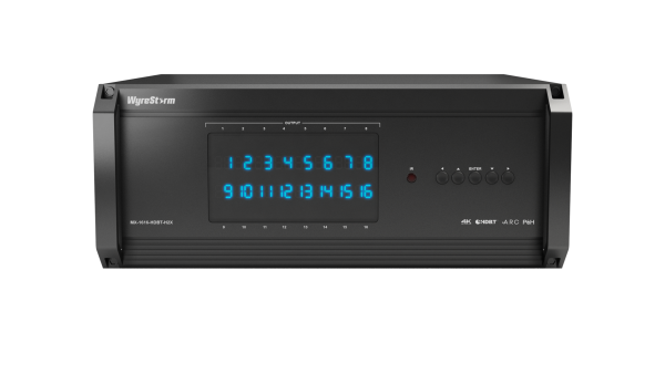 Шасси модульного матричного коммутатора WyreStorm MX-1616-H2XC