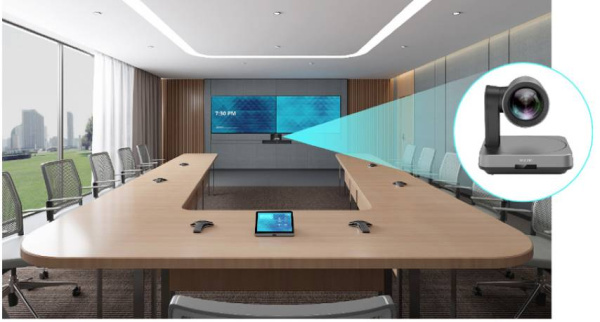 UVC84 Видеокамера Yealink (UVC84, VCR20, cables, 2-year AMS)