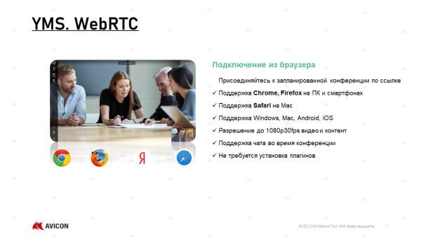 Ключ активации, YMS Recording License (Запись 1 сессии 1080@30, 1-year AMS)