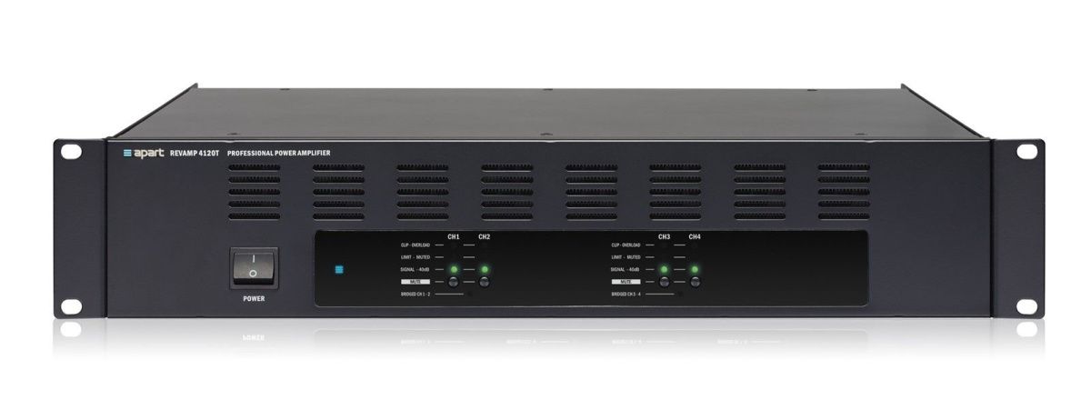 REVAMP4120T Четырехканальный усилитель класса D 4 x 120 W Biamp