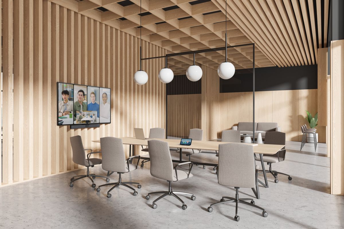 PVT140-AVI-RU Видео-бар Yealink (MeetingBar PVT140 (A40), VCH51 Pro, блок питания, крепления, кабели, VCR11)