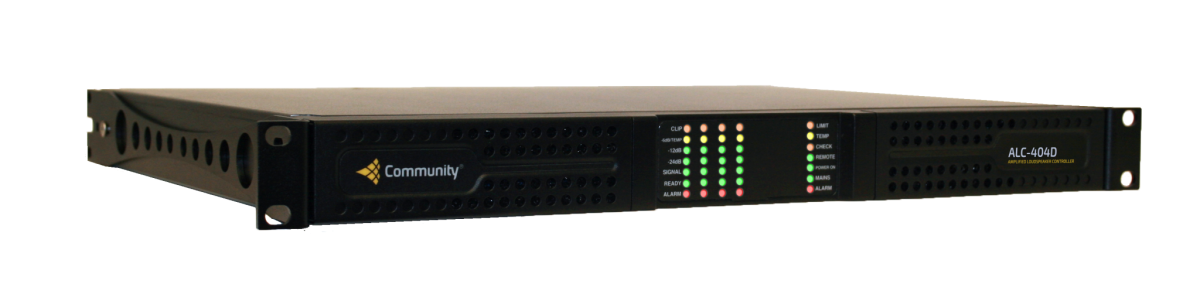 ALC-404D Четырехканальный усилитель мощности 4 x 400 Вт + DSP Biamp