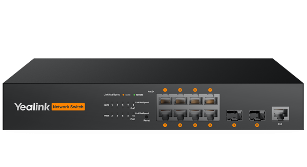 RCH80 Коммутатор Yealink PoE