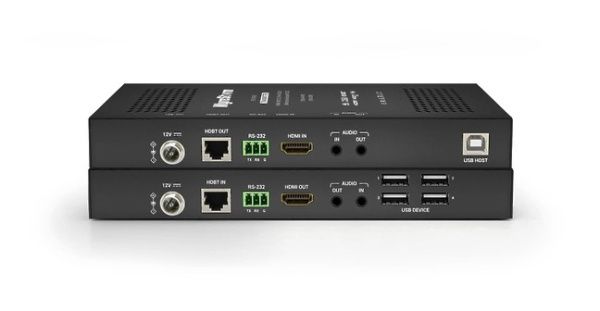 EX-100-H2, WyreStorm, Удлинитель HDMI по витой паре, комплект, Разрешение 4K,HDBaseT, USB