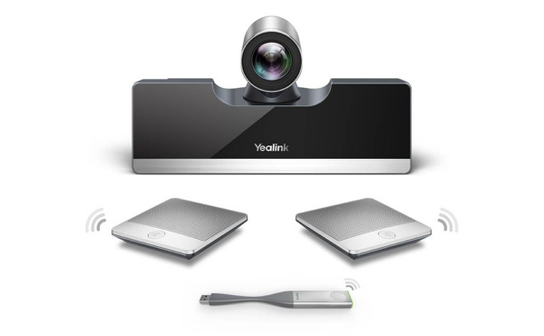 VC500-Mic-WP Видеотерминал Yealink (VC500 Pro Codec, two CPW90 wireless microphones, USB-DECT dongle