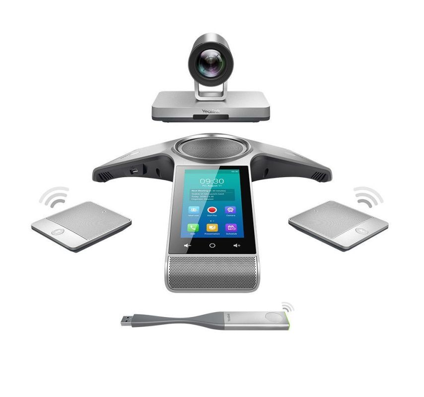 VC800-Phone-WP Видеотерминал Yealink (VC800 Codec, CP960 Conference Phone, two CPW90 wireless expans